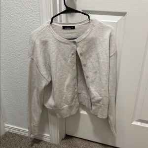 Charter Club Light Beige Cardigan Sweater